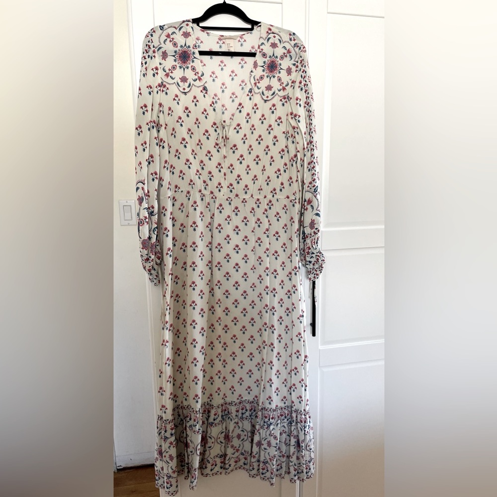 H&M Boho Maxi Paisley Dress